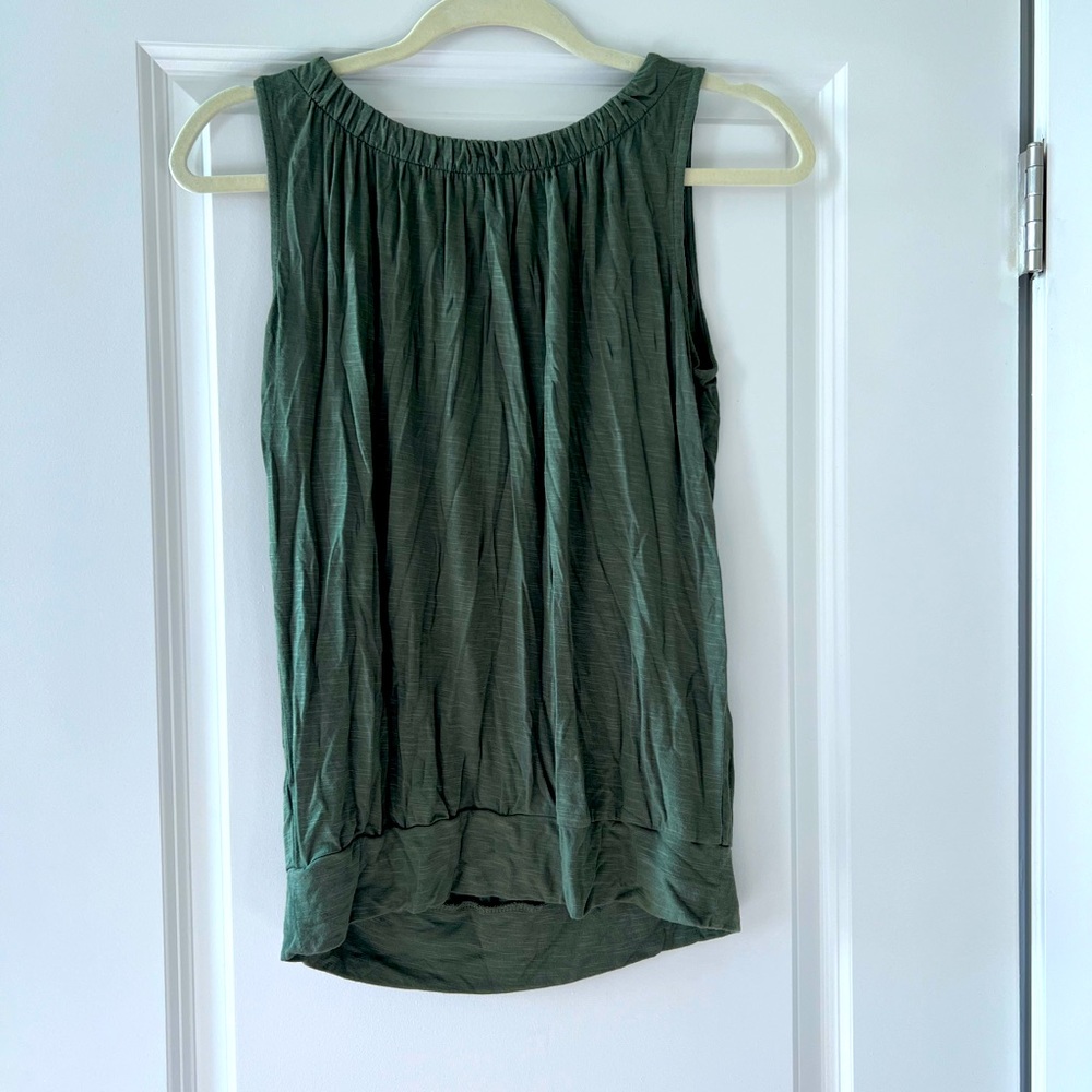 Super Soft Loft Tank Top -Olive Color